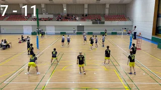 【令和6年度　中国クラブカップ広島県予選】決勝戦　大町VS球友会　第2セット