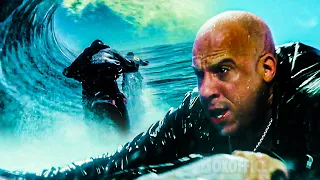 Vin Diesel persigue a Donnie Yen en una moto en el océano | xXx: reactivado | Clip en Español