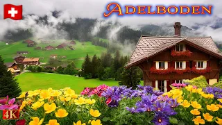 Adelboden Switzerland 4K Walking Tour – A Visual Symphony of Nature (Spring 2024)
