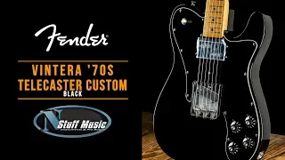 The ALL-NEW Fender Vintera '70s Telecaster Custom - In-Depth Demo!