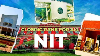 All NIT Closing Rank For CSE | Category Wise | Home State | NIRF | Collegemitra 😁🔥