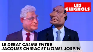 Le débat calme entre Jacques Chirac et Lionel Jospin - Les Guignols - CANAL+