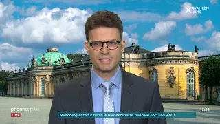 Michael Schon (rbb) aus Potsdam zur Landtagswahl Brandenburg 2019