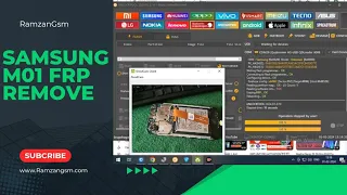 Samsung M01 M015G Frp UnlockTool || Samsung M01 Edl  || Samsung Qualcomm Game Over