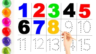 123 Number | 123 Number Names | 1 To 20 Numbers | 123 learning for kids | Counting Numbers, 123 Song