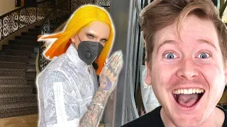 Updated House Tour! Being SINGLE and Quarantined by Jeffree Star REACTION!!!