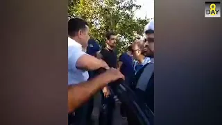 Polis jurnalist xanıma zor tətbiq etdi