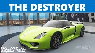 2014 Porsche 918 Spider Top Speed Build!!! Forza Horizon 3