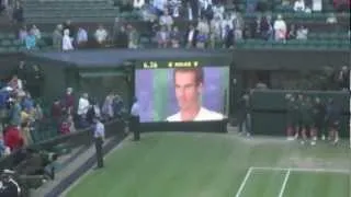 Wimbledon 2012 Men's Semi 06/07/2012 Murray-Tsonga