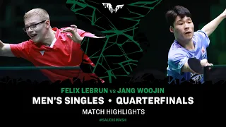 Felix Lebrun vs Jang Woojin | MS QF | Saudi Smash 2024