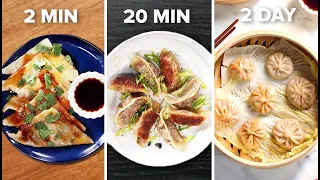 2-Min Vs. 20-Min Vs. 2-Day Dumplings