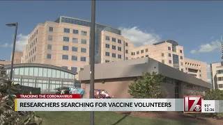 Researchers searching for vaccine volunteers