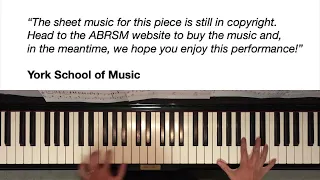 ABRSM 2023-2024 Grade 8 Piano C3: Over the Bars by J. P. Johnson