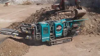 Powerscreen Metrotrak mobile jaw crusher