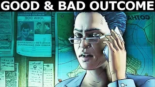 Amanda Waller - Good vs Bad Ending + Final Outcomes - BATMAN Season 2 The Enemy Within Episode 5