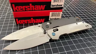 Kershaw Iridium DuraLock Action - Aluminum AND Titanium!