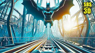 Batman | Roller Coasters | VR Vídeo 3D SBS [Google Cardboard • VR Box]