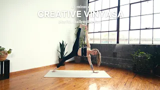 45 Minute Creative Playful Vinyasa | arm balances, inversions & funky transitions