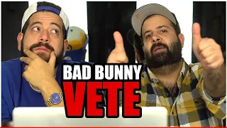 HE SAID GO AWAY!! Music Reaction | Bad Bunny - Vete (*REACCION)