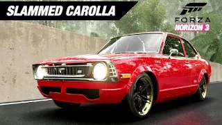 SLAMMED TURBO Carolla SR5 Build - Forza Horizon 3