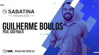 Eleições 2020: Guilherme Boulos, candidato do PSOL em SP, é sabatinado por UOL e Folha