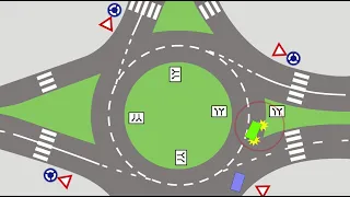 #5  TalTech roundabout turn/ Tagasipööre TalTech ringteel/ Разворот на кругe TalTech