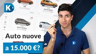 10 AUTO DA COMPRARE CON 15.000 EURO