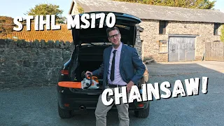 STIHL MS170 Chainsaw, The BEST Chainsaw Advert in the WORLD!