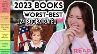 tier ranking every book i've read this year so far from worst to best!!