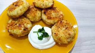 Картофельные котлеты с сыром -вкусный и простой рецепт