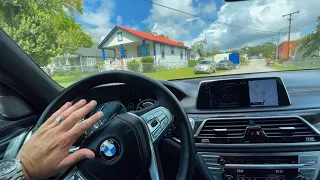 What's It Like to Drive a 2017 BMW 740i M-Sport XDrive with 88,000 Miles!!! GREAT