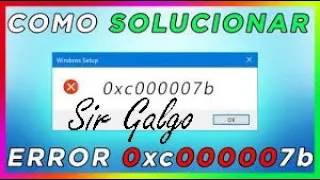 SOLUCIONANDO ERROR error 0xc00007b EPIC GAMES