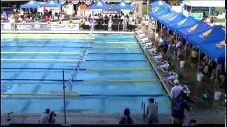 Missy Franklin Slow Motion Start - W 200 Backstroke - ARENA Grand Prix Series at Santa Clara