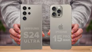 Samsung S24 Ultra Vs iPhone 15 Pro Max