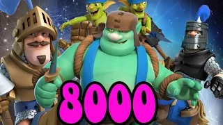 Goblin Giant Double Prince Bait deck👈8000 mattu Clash Royale