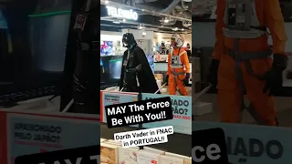 Darth Vader and His Friend at FNAC STORE In PORTUGAL!!💪🛸