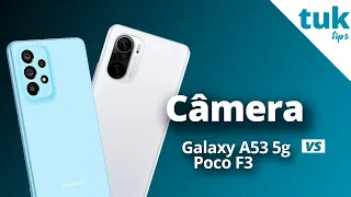 Galaxy A53 5G vs Poco F3 - COMPARATIVO DE CÂMERAS