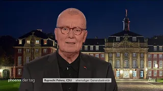 Ruprecht Polenz zur Debatte um Merkels Nachfolge an der CDU-Spitze.