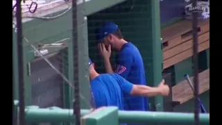 Kris Bryant Crying in Dugout