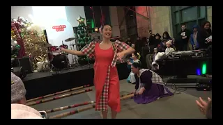 Simbang Gabi 2023 Folklorico Filipino Canada part 5 tinikling