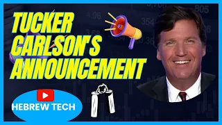 1 DAY AGO // Tucker Carlson Made HUGE Announcement // #technology