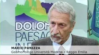 MARIO PANIZZA  intervista al convegno Dolomiti paesaggi in rete