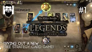 Elder Scrolls Legends Gameplay - STARTING OUT - #1 - Lets Play Elder Scrolls Legends