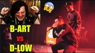 Oruç Bozduran Beatbox 😱🔥😈 | B-ART vs D-LOW | GBB 2019 REACTION