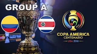 PES 2016 - Copa América Centenario - Group A - Colombia v Costa Rica