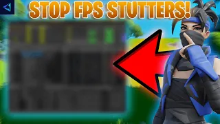 How To FIX FPS STUTTERS And LAG SPIKES In FORTNITE Chapter 5 Season 2!!!