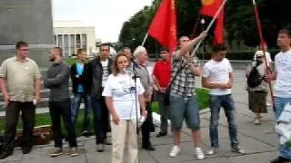 Курносова митинг оппозиции Питера  17.07.2011