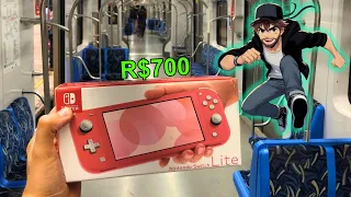 COMPREI um NINTENDO SWITCH LITE BARATO em 2024