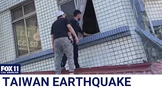 Powerful earthquake hits Taiwan