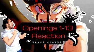 Studio musician | Black Clover Openings 1-13 Reaction and Analysis